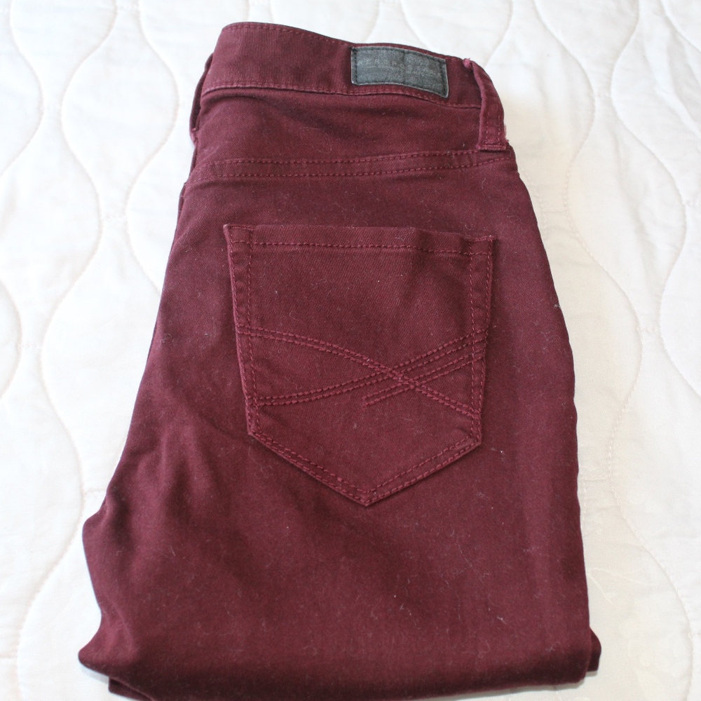 Aeropostale Burgendy Jeggings